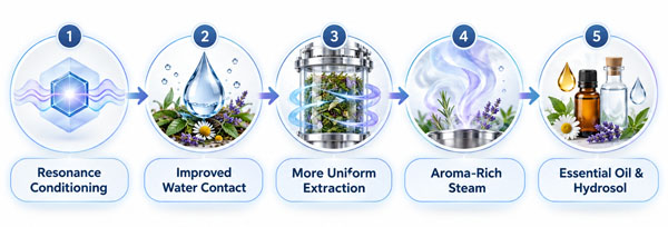 HKE enhancing extraction process